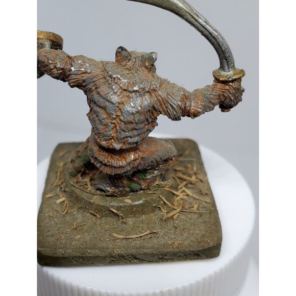 Ogre Warrior In Wolf Clothing Shelf Sitter Mini Statue - A Must-Have for Fantasy - Picture 6 of 12